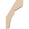 Ekena Millwork 5-inch W x 6-inch D x 10-inch H Monterey Rough Cedar Woodgrain TimberThane Knee Brace, Primed BRCUR05X06X10MONRCPR - alternate 2